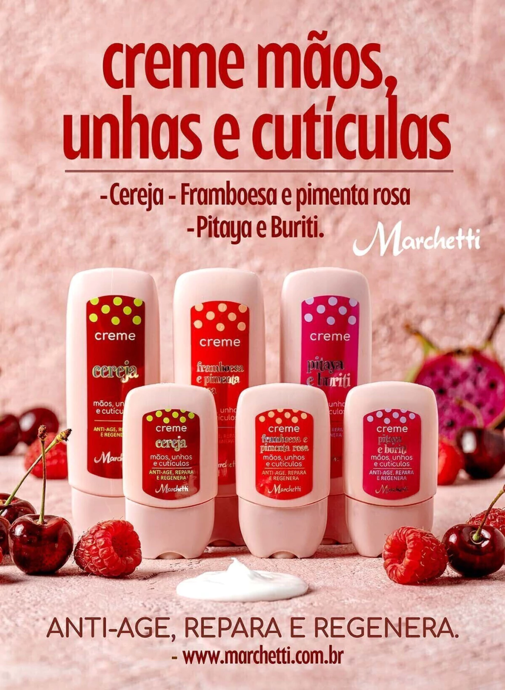 Creme para Mãos, Unhas e Cutículas Marchetti